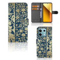 Xiaomi Redmi Note 13 5G Hoesje Beige Flowers