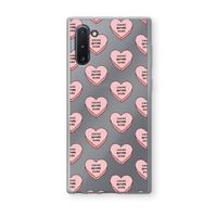Chicks before dicks: Samsung Galaxy Note 10 Transparant Hoesje