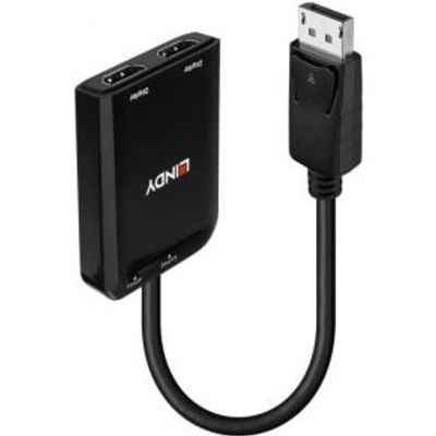 Lindy 38433 video kabel adapter DisplayPort 2 x HDMI
