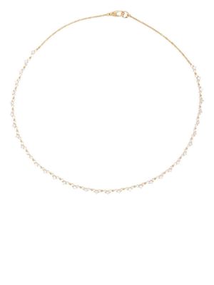 Lizzie Mandler Fine Jewelry collier Éclat en or jaune 18ct pavé de diamants
