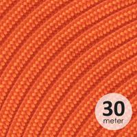 ROL 30 Meter strijkijzersnoer ORANJE 3X0.75mm