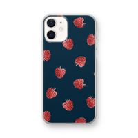 Framboosjes: iPhone 12 mini Transparant Hoesje