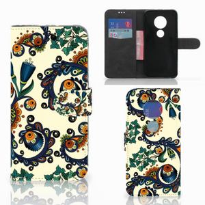 Wallet Case Motorola Moto G7 | G7 Plus Barok Flower