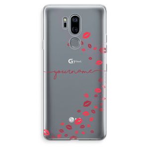 Kusjes: LG G7 Thinq Transparant Hoesje