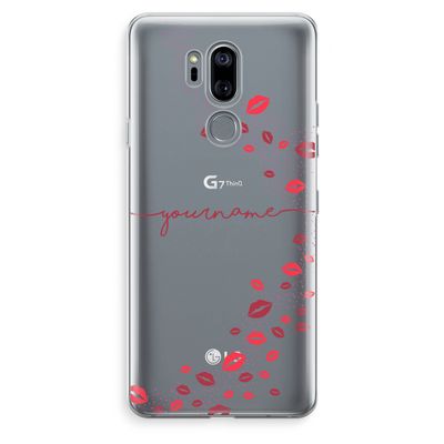 Kusjes: LG G7 Thinq Transparant Hoesje