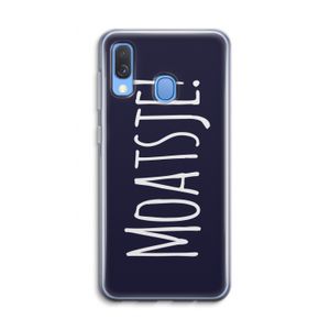 Moatsje!: Samsung Galaxy A40 Transparant Hoesje