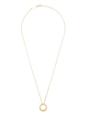 Maison Margiela collier à pendentif Numerical - Or