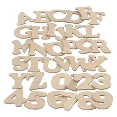 Creativ Company Letters & cijfers - mdf, 288st.