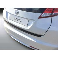 Bumper beschermer passend voor Honda Civic HB 5 deurs 2012- Zwart GRRBP723 - thumbnail