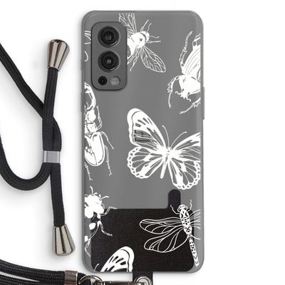 Tiny Bugs: OnePlus Nord 2 5G Transparant Hoesje met koord