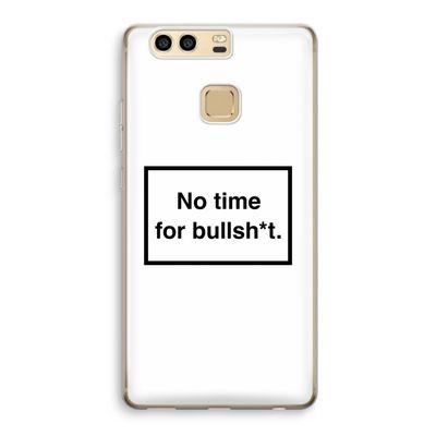 No time: Huawei P9 Transparant Hoesje