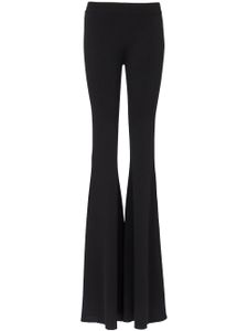 Balmain high-waisted flared trousers - Noir