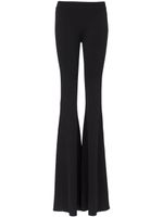 Balmain pantalon évasé à taille haute - Noir - thumbnail