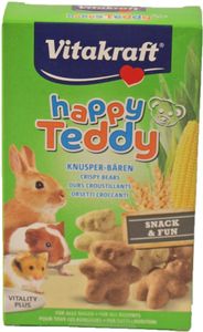 Happy Teddy knaagdier en konijn 75 gram - Vitakraft