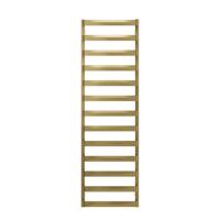Crosswater Air handdoekradiator - 50x163m - 644watt - geborsteld messing effect AR50X1630F