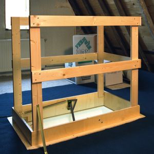 Woodytrex traphekje zoldertrap