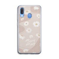 Daydreaming becomes reality: Samsung Galaxy A40 Transparant Hoesje