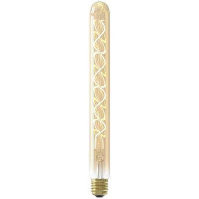 Leen Bakker - LED Filament Buislamp Dimbaar Goud E27 3.8W - Glas - Goudkleurig - H30 Cm