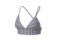CRIVIT Dames bikinitop (Zwart/wit, 38)