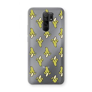 Bananas: Xiaomi Redmi 9 Transparant Hoesje