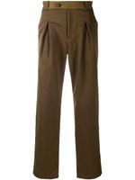 A-COLD-WALL* pantalon droit à pinces - Marron