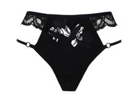 Lise Charmel lingerie Glamour Couture Mini String zwart ACH0907