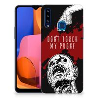 Samsung Galaxy A20s Silicone-hoesje Zombie Blood