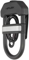 Hiplok dxc with clip and cable - portable u-lock