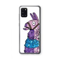 Lama: Samsung Galaxy A31 Transparant Hoesje Lama: Samsung Galaxy A31 Transparant Hoesje