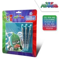 PJ Masks 4 Delige Schrijfwarenset