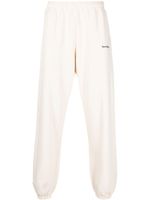 Sporty & Rich pantalon de jogging en coton à logo imprimé - Tons neutres