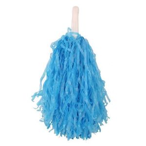 Pom pom Cheerleader blauw stick