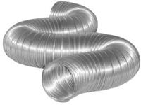 Aluminium afvoerslang 110mm 1.5m - 1400346
