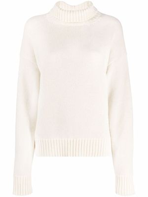 Jil Sander pull à col roulé - Tons neutres