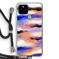Donkere Wolken: Pixel 5 Transparant Hoesje met koord