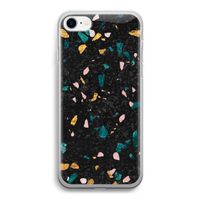 Terrazzo N°10: iPhone SE 2020 Transparant Hoesje