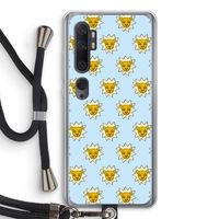 Leeuwenkoppen: Xiaomi Mi Note 10 Pro Transparant Hoesje met koord