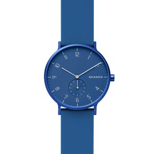 Horlogeband Skagen SKW6508 Silicoon Blauw 20mm