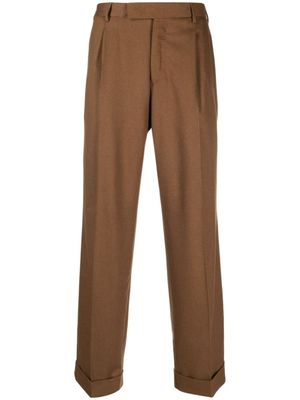 PT Torino pantalon de costume à ornements - Marron