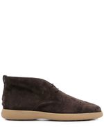 Tod's bottines à lacets - Marron - thumbnail