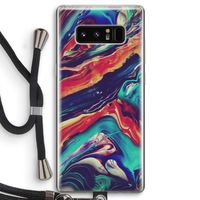 Chameleon Sun: Samsung Galaxy Note 8 Transparant Hoesje met koord
