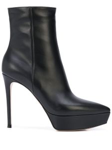 Gianvito Rossi bottines Dasha à plateforme - Noir