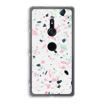 Terrazzo N°3: Sony Xperia XZ2 Transparant Hoesje