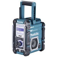 Makita Bouwradio DAB+, VHF (FM) AUX, Bluetooth, USB Spatwaterbestendig Turquoise, Zwart - thumbnail