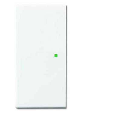 Busch-Jaeger 2CKA006220A0049 Afdekking 2-voudig free@home Wit, Verkeerswit 1 stuk(s)