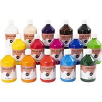 Creativ Company Acyrlverf glossy kleur semi-transparant, 15x500ml