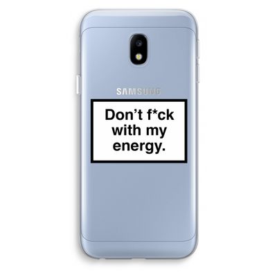 My energy: Samsung Galaxy J3 (2017) Transparant Hoesje