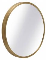 Sjithouse ronde toilet spiegel Ø40cm messing