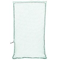 VidaXL Aanhangwagennet elastisch touw 6x3,5 m polypropeen groen