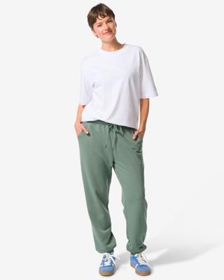 HEMA Dames Sweatbroek Middengroen (middengroen)